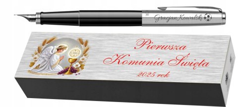 PIÓRO PARKER JOTTER CZARNE Z GRAWEREM TABLICZKA NA PREZENT PIERWSZA KOMUNIA PIÓRO PARKER JOTTER CZARNE Z GRAWEREM TABLICZKA NA PREZENT PIERWSZA KOMUNIA