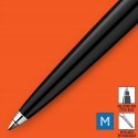 Długopis Parker Jotter Originals Czarny z grawerem i etui czarne na pasek