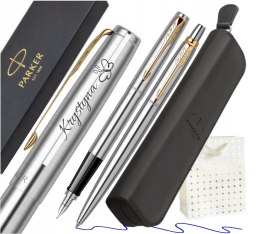 PARKER Pióro i Długopis Jotter GT z Grawerem ELEGANCKI PREZENT Z PIÓRNIKIEM