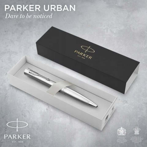 Długopis Parker Urban STAL CT z Grawerem Etui Torebka na Prezent Długopis Parker Urban STAL CT z Grawerem Etui Torebka na Prezent
