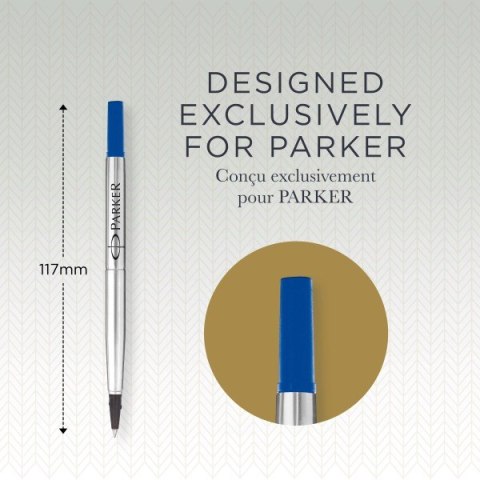 Parker wkład do Pióra Kulkowego niebieski Rozmiar F Parker wkład do Pióra Kulkowego niebieski Rozmiar F