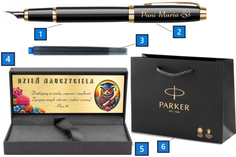 PIÓRO WIECZNE PARKER IM GT ZŁOCONE SUPER PREZENT na Dzień Nauczyciela PIÓRO WIECZNE PARKER IM GT ZŁOCONE SUPER PREZENT na Dzień Nauczyciela