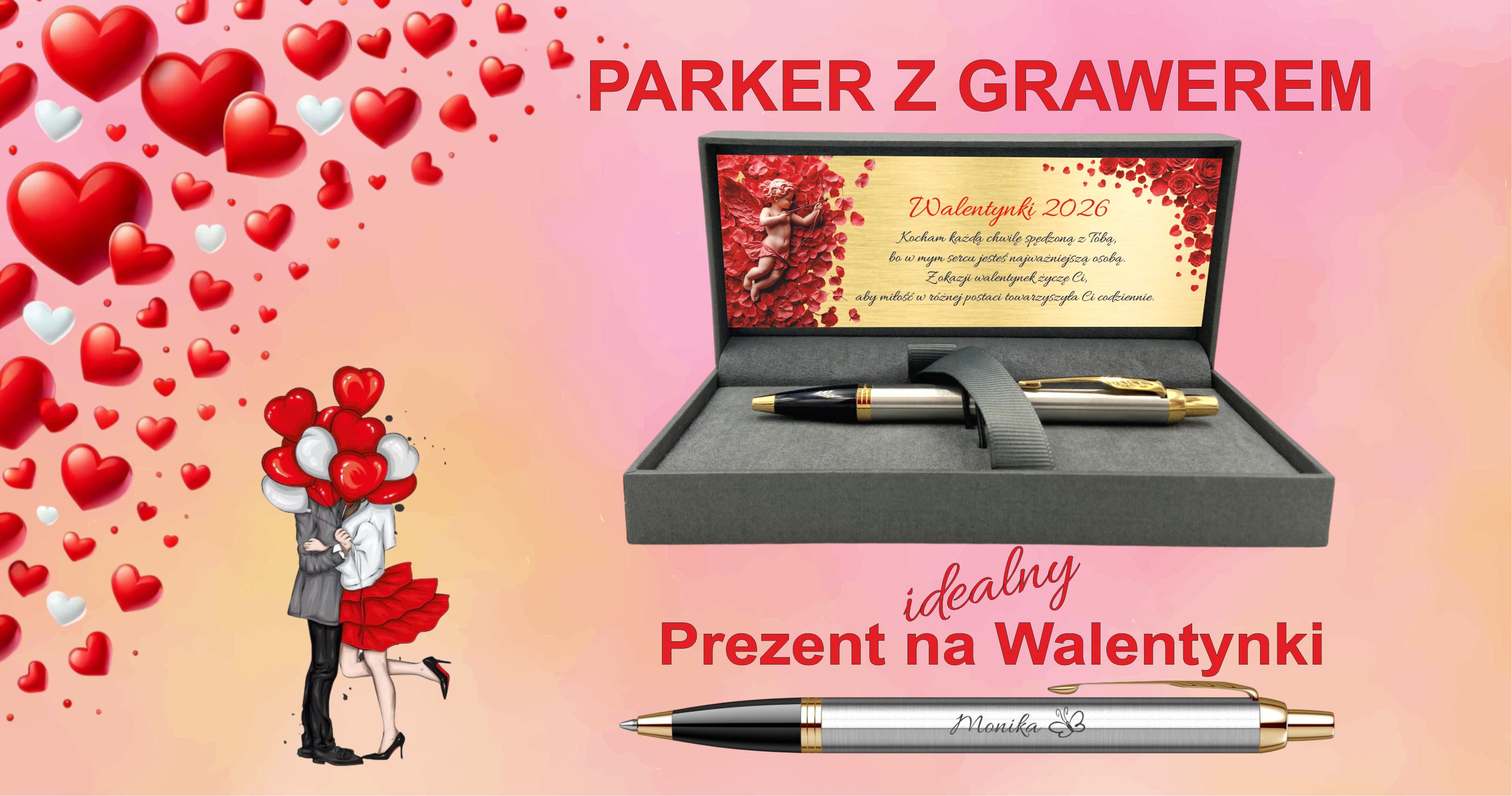 Parker z Grawerem - Idealny Prezent na Walentynki