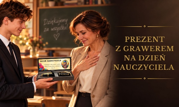 Prezent z grawerem na Dzień Nauczyciela 2026 — jak podziękować w wyjątkowy sposób